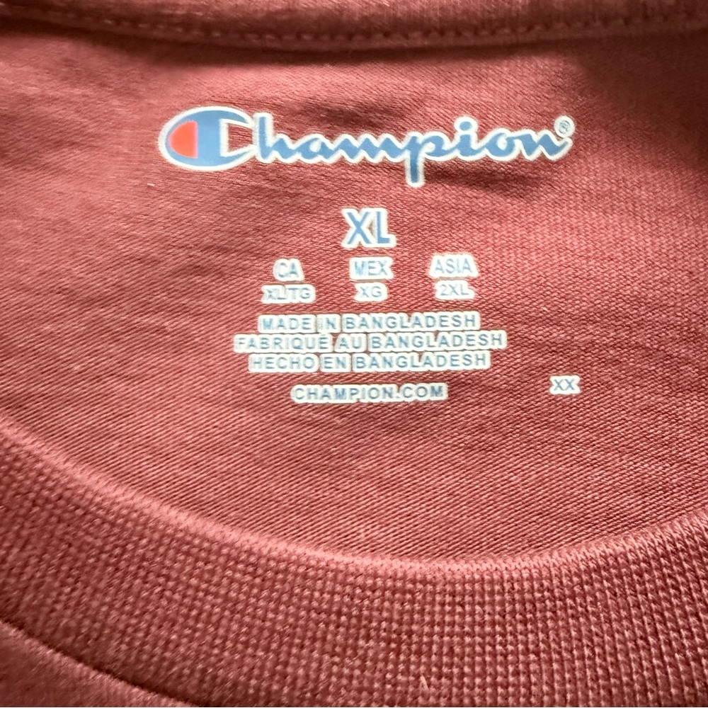 NWT-Champion Minnesota Golden Gophers Embroidered Maroon Men's XL T-Shirt - Picture 8 of 12